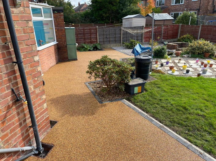 resin patio installed Chester