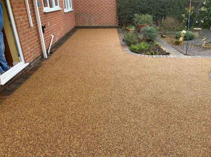 large resin driveway Chester