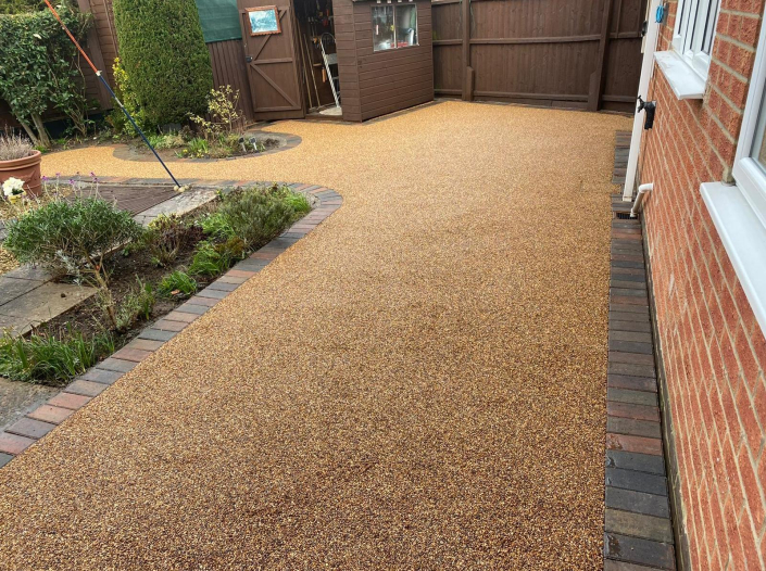resin driveway